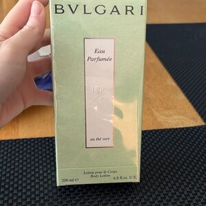NEW IN BOX Bulgari Eau Parfumée au Thé Vert Body Lotion - Soft Green